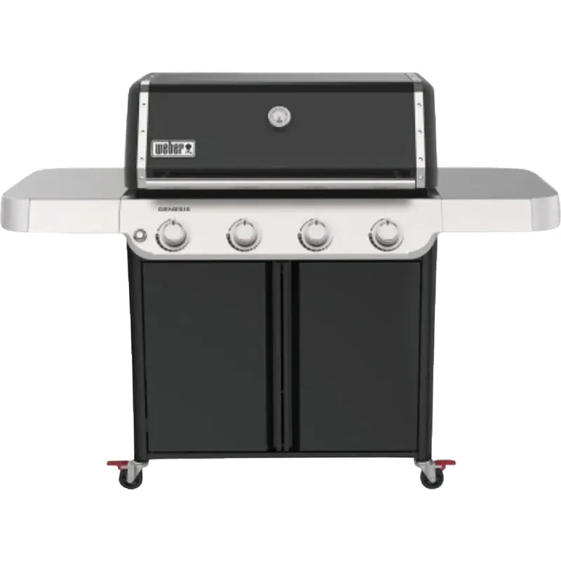 NEW! Genesis E-415 4-Burner LP Gas Grill, 48,000 BTU, Black