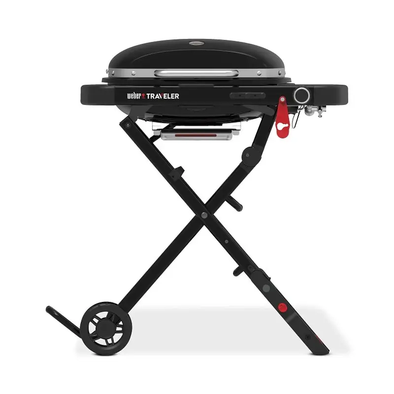 NEW! Traveler Compact Portable LP Grill, Black
