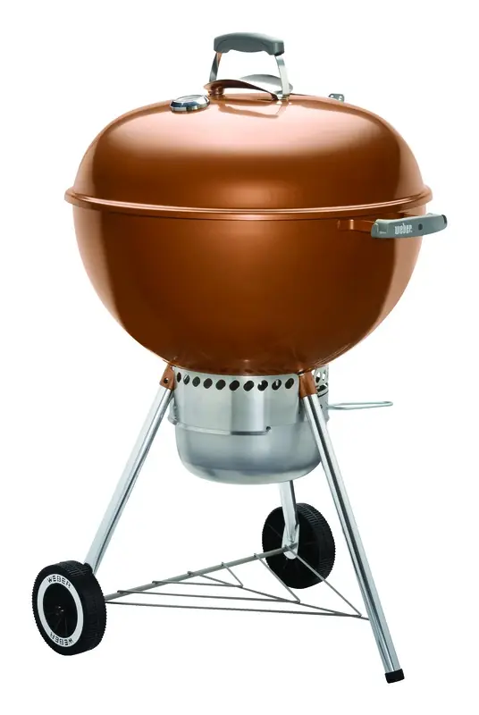 Original Premium Charcoal Kettle Grill, Copper, 22 In.