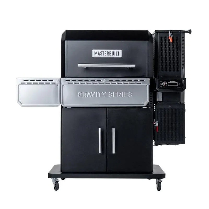 Masterbuilt Gravity Series 1150‑sq‑in Charcoal & Wood Grill‑Smoker – Black