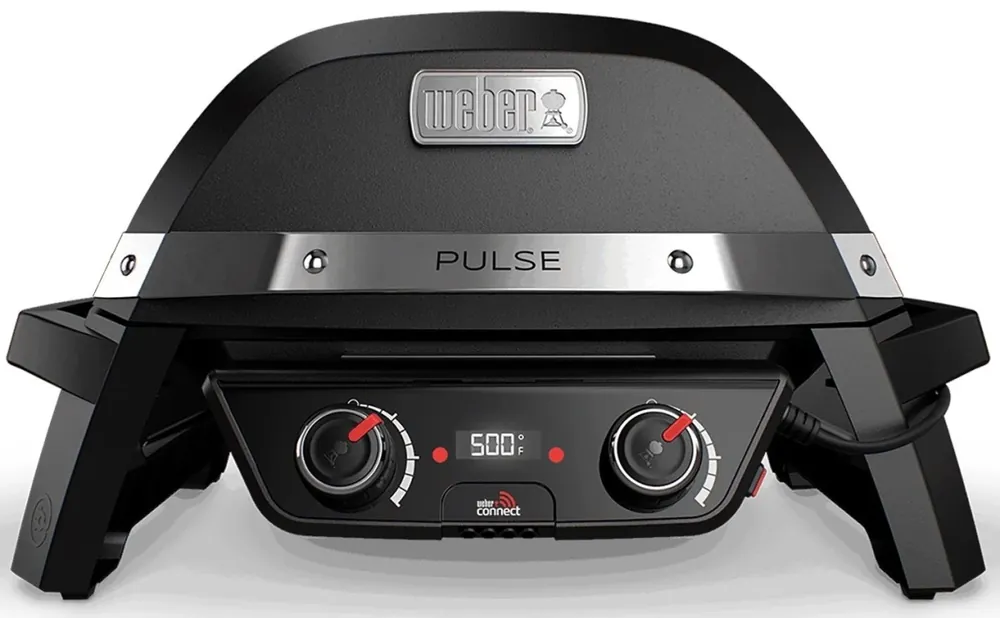 Pulse 2000 Portable Electric Grill, 2 Grill Zones
