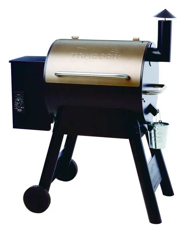 Pro 22 Barbeque Pellet Grill, 20,000-BTU, 572-Sq. In. Cooking Area, Bronze