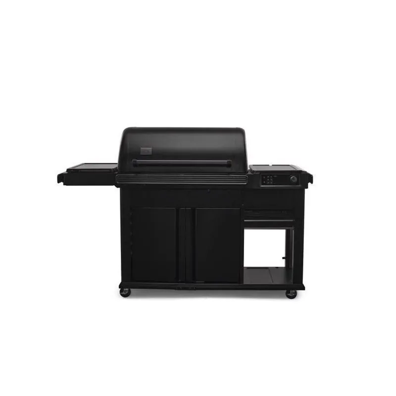 Traeger Elite Wood Pellet Wi‑Fi Grill – Black, 24‑lb Hopper, 970 sq in Cooking Space