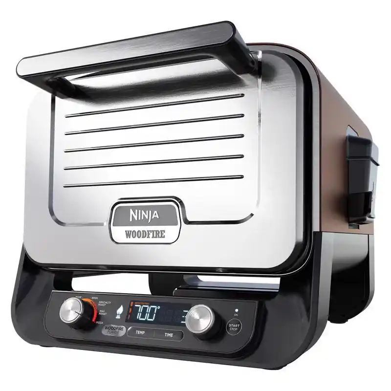 Electric Outdoor Pizza Oven Model Oo102 - Red Finish, 144 Square Inches Cooking Area