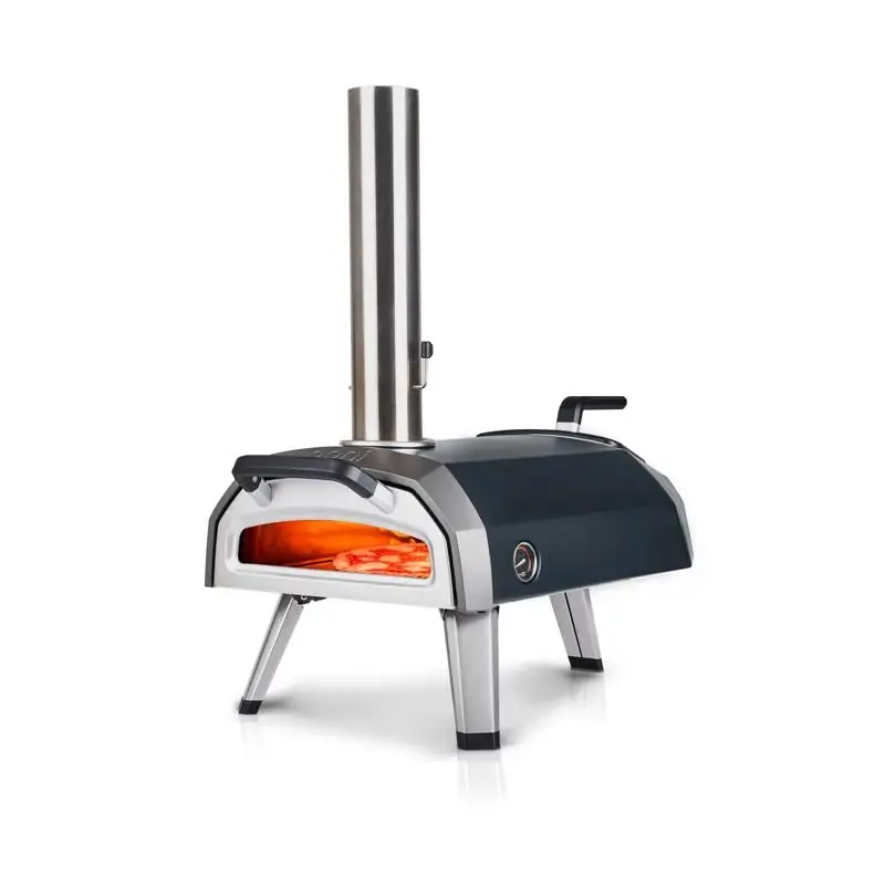 Ooni Karu 2 Charcoal And Wood Chunk Outdoor Pizza Oven Foundry Black