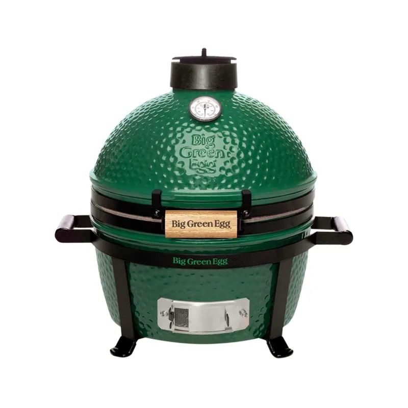 13 In. Minimax Charcoal Kamado Grill And Smoker - Green