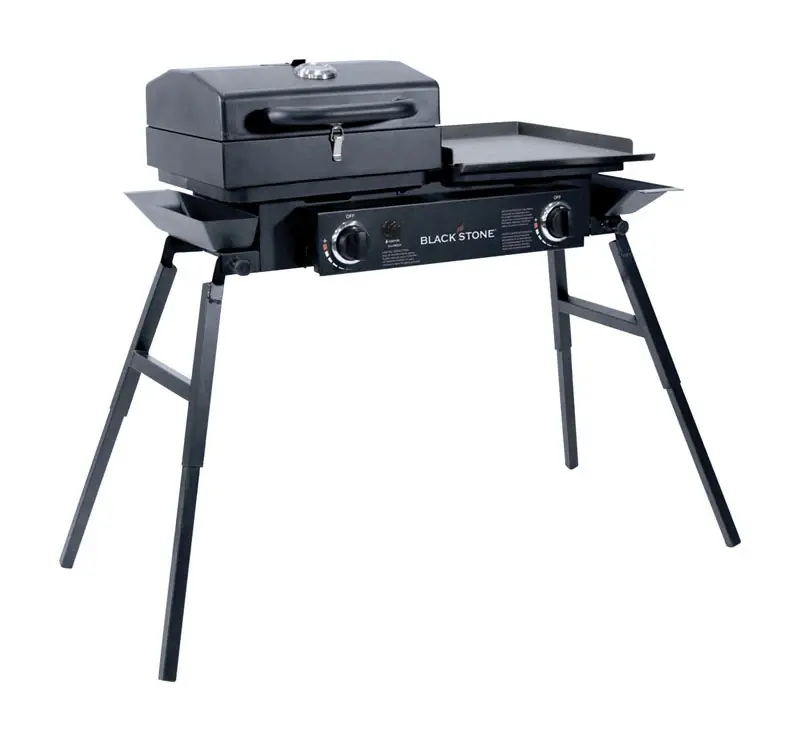 Tailgater Grill/Griddle, 2-Burner, 60,000-BTU