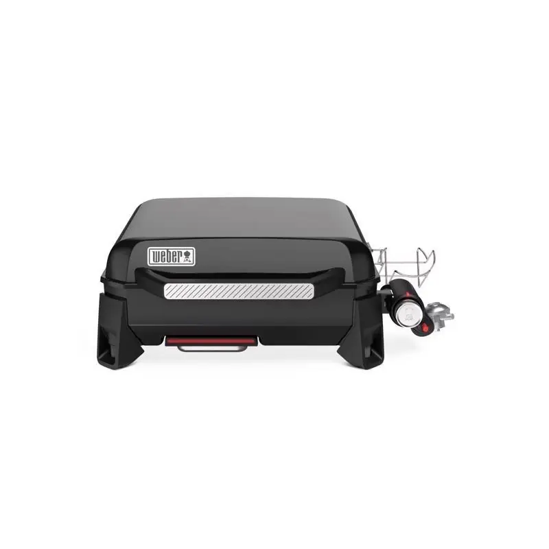 Weber Slate17 Inch Rust-resistant Table Top 1 Burner Liquid Propane Outdoor Griddle Black