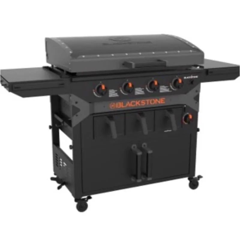 Blackstone 4‑Burner Propane Outdoor Griddle With Hood – 768 sq in Cooking Surface