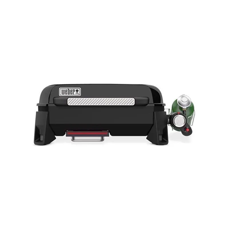 NEW! Traveler 17in Portable LP Griddle Grill, Black