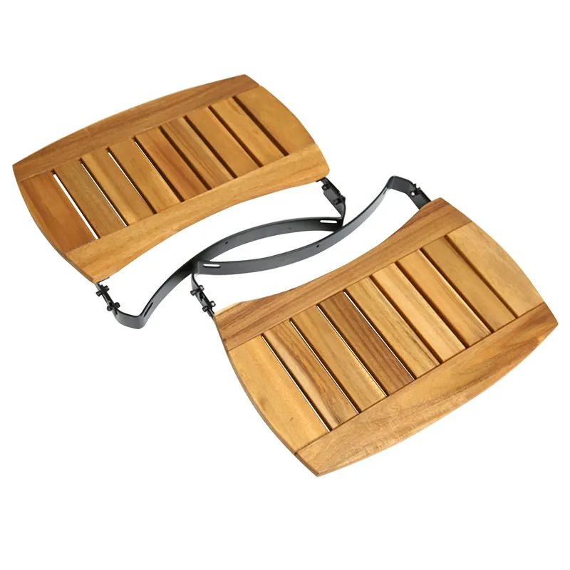 Large Egg Mate Acacia Wood 1 In. H X 17.5 In. W X 11 In. L