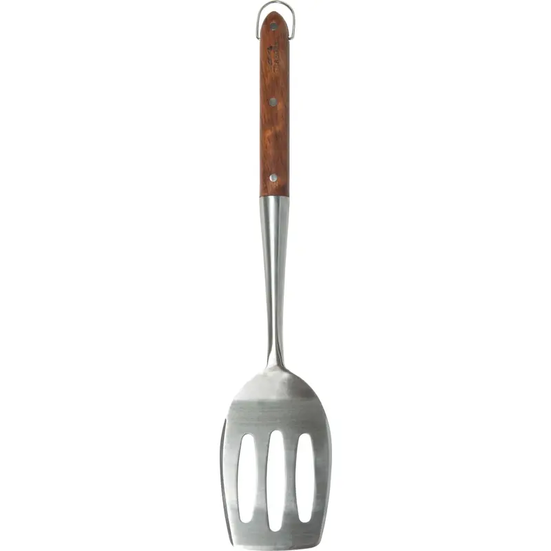 Stainless Steel Grill Spatula With Rosewood Handle - Model Bac421