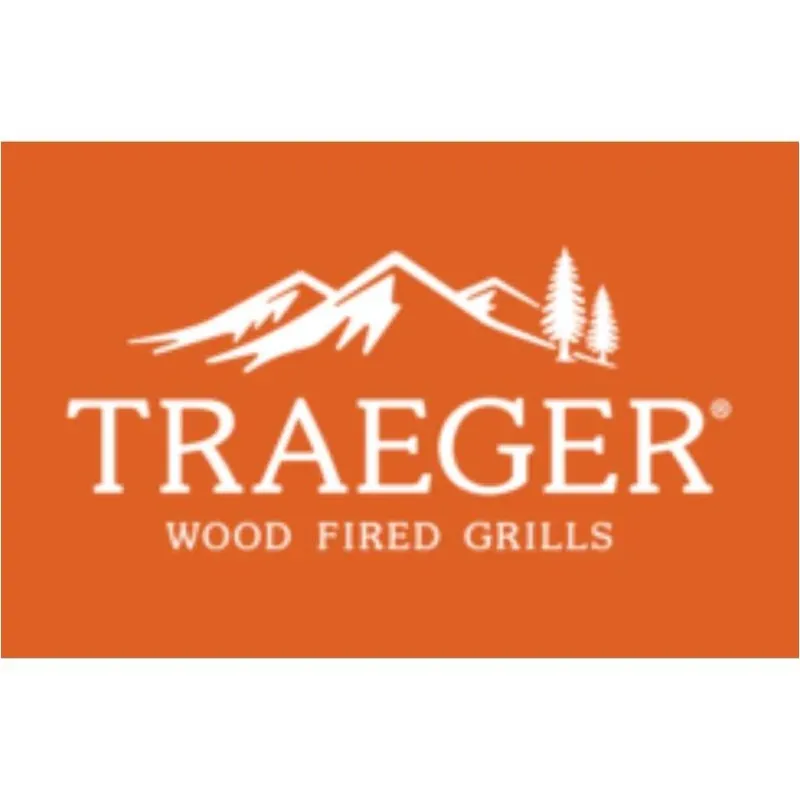 Traeger BAC792 Stainless‑Steel Pig Tail Rotisserie Fork – 13.75" Length