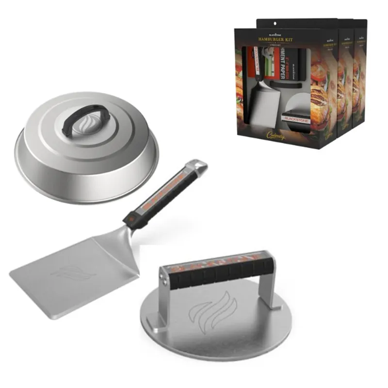 Blackstone Stainless Steel Grill Burger Kit 3 Pc