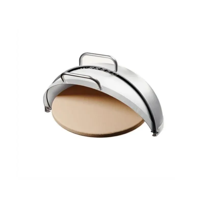 Breeo 20‑Inch Cordierite Stone & Stainless Steel Grill Dome – Premium High‑Heat Cooking Cover