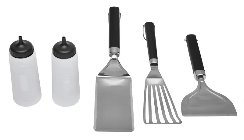 Weber Stainless Steel Flat Top Set 5 Pc