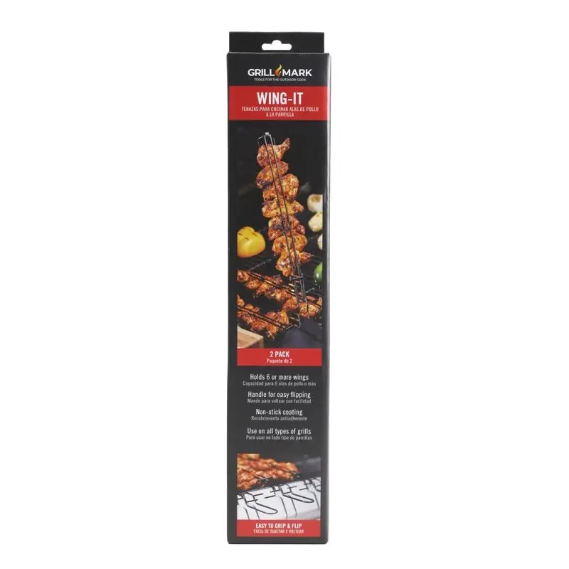 Grill Mark Steel Skewer 2 Pk