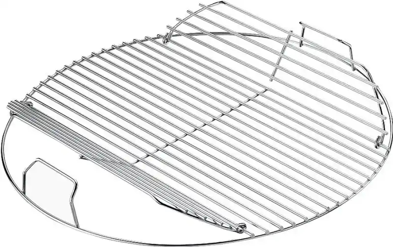 18.5 In. Plated Steel Hinged Grill Grate For Charcoal Kettle Grills