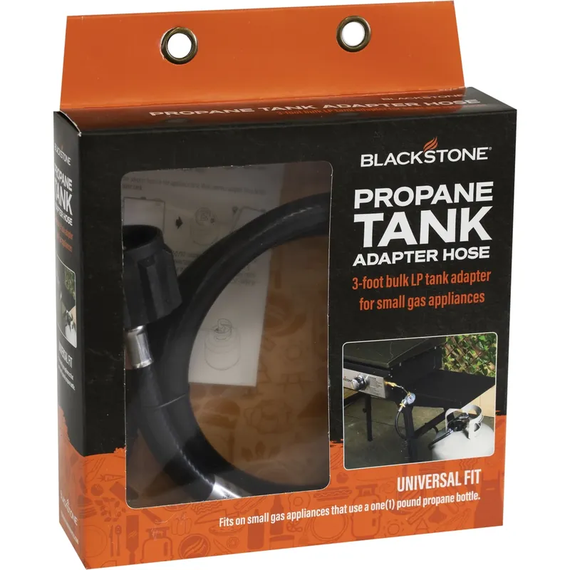 Propane Tank Adapter Hose With Regulator, 3 Ft.