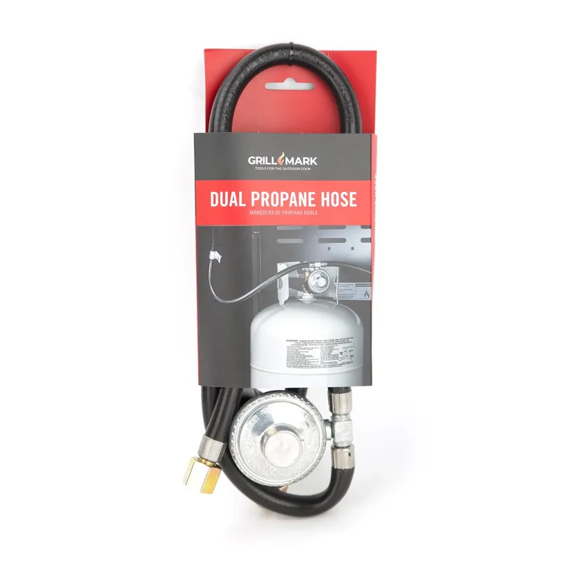21 In. Rubber Hose And Regulator For Universal Gas Grills