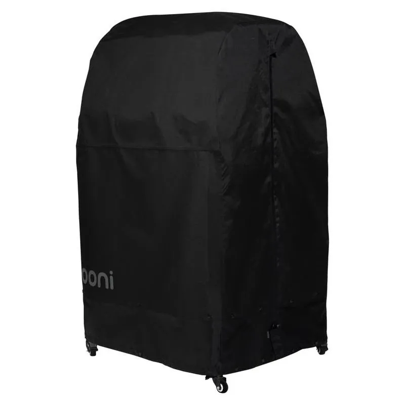 Ooni Medium Black Waterproof Pizza Oven Cover – 9.5×12.6" Weather‑Resistant Shield