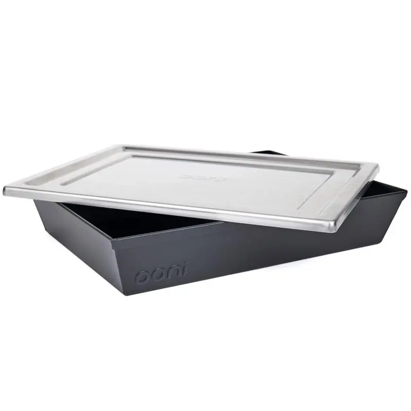 Ooni Medium 10 In. W X 13 In. L Detroit Style Pizza Pan Black 1 Pc