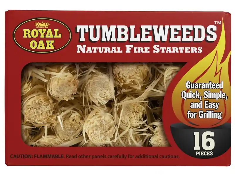 Frontier Tumbleweeds Paraffin Fire Starter 8 Min 16 Pk