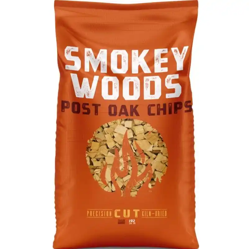 All Natural Post Oak Wood Smoking Chips 192 Cubic Inches