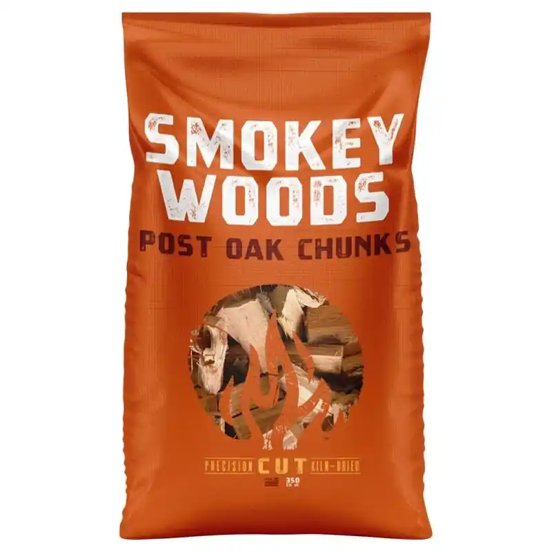 All Natural Post Oak Wood Smoking Chunks 350 Cubic Inches