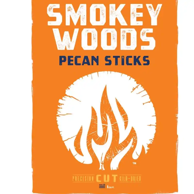 All Natural Pecan Cooking Logs 1 Cubic Foot - Premium Bbq Fuel