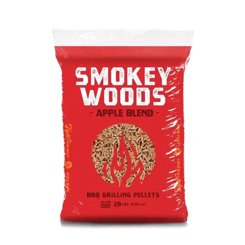 Smokey Woods All Natural Apple Hardwood Pellets 20 Lb Bag