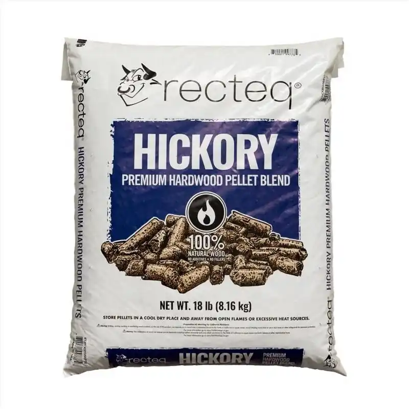 Recteq 18‑lb All‑Natural Hickory Hardwood Pellet Fuel