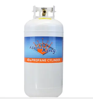 LP TANK EMPTY WHT 40LB
