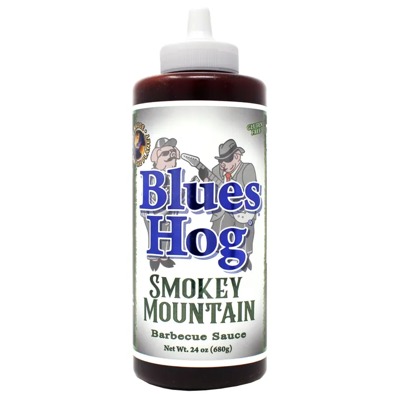24 Oz. Smokey Mountain Bbq Sauce - Sweet Heat & Hickory Smoke Flavor
