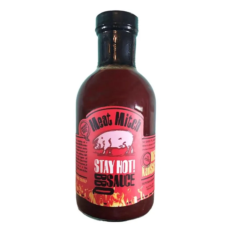 Stay Hot Spicy Bbq Sauce 19.6 Oz Bottle - Bold Flavor For Grilling