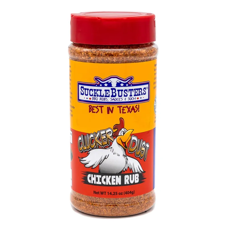 Clucker Dust Bbq Rub 14.25 Oz - Perfect For Chicken And More