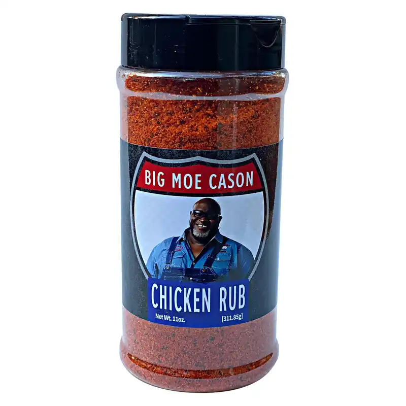 Big Moe Cason Chicken Bbq Rub 11 Oz - Savory Flavor For Delicious Meals