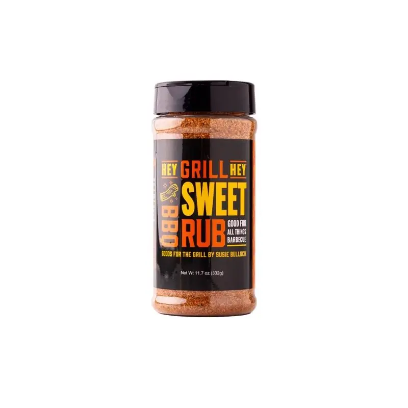 Sweet Bbq Rub 11.7 Oz Bottle - Flavorful Seasoning For Grilling