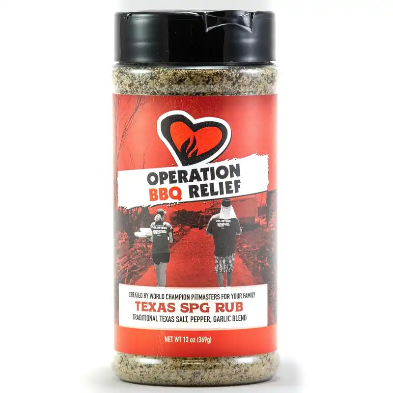 Texas Spg Bbq Rub 13 Oz - Salt, Pepper, Garlic Blend