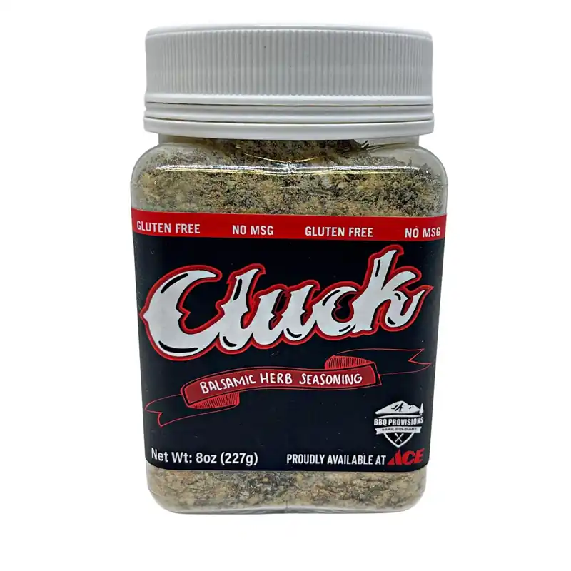 Cluck Bbq Rub 8 Oz - Flavorful Balsamic Herb Blend