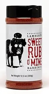 Sweet Rub O Mine Bbq Dry Rub 12.5 Ounces - Perfect For Grilling And Smoking