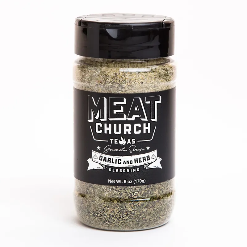 Gourmet Series Garlic & Herb Seasoning 6 Oz Bottle