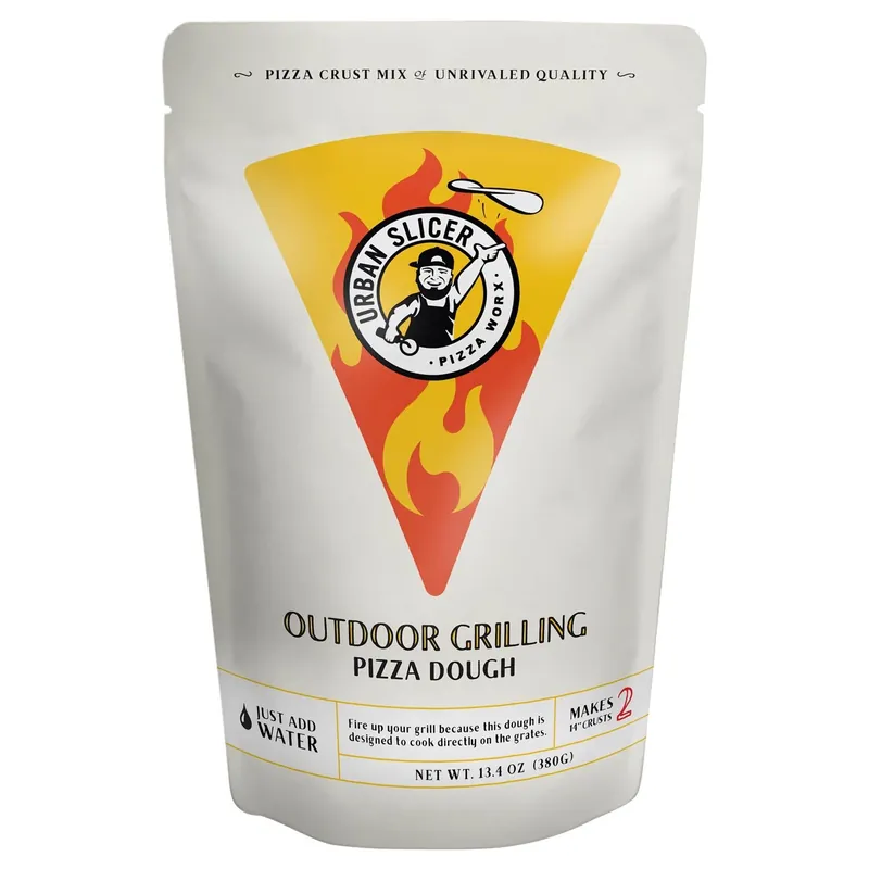 Outdoor Grilling Pizza Dough Mix 13.4 Oz For Perfect Pizzas
