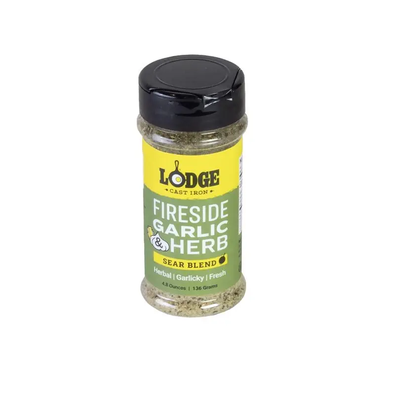 Fireside Garlic And Herb Sear Blend Bbq Seasoning 4.8 Oz Bottle