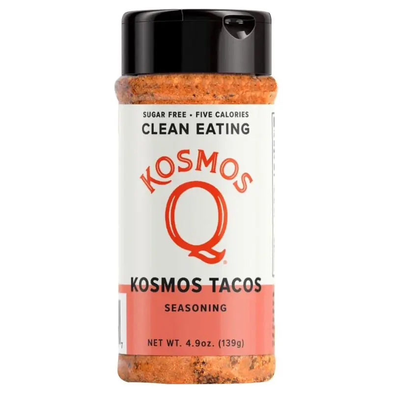 Clean Eating Taco Seasoning 4.9 Oz Bottle - Flavorful & Healthy