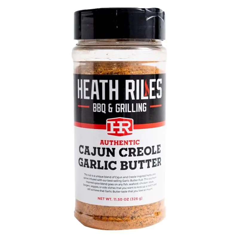 Cajun Creole Garlic Butter Bbq Rub 11.5 Oz Bottle
