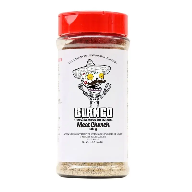 Meat Church Blanco Bbq Rub 12 Oz Seasoning