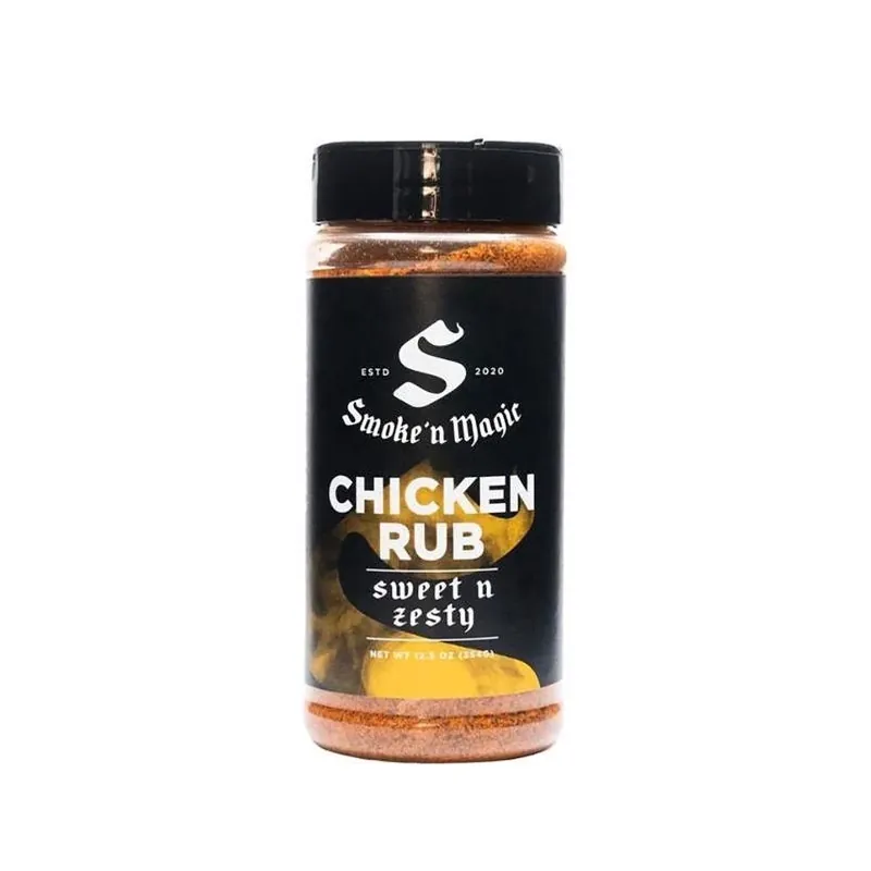 Smoke ’N Magic Sweet & Smoky Pork Rub – 12.6 oz BBQ Seasoning