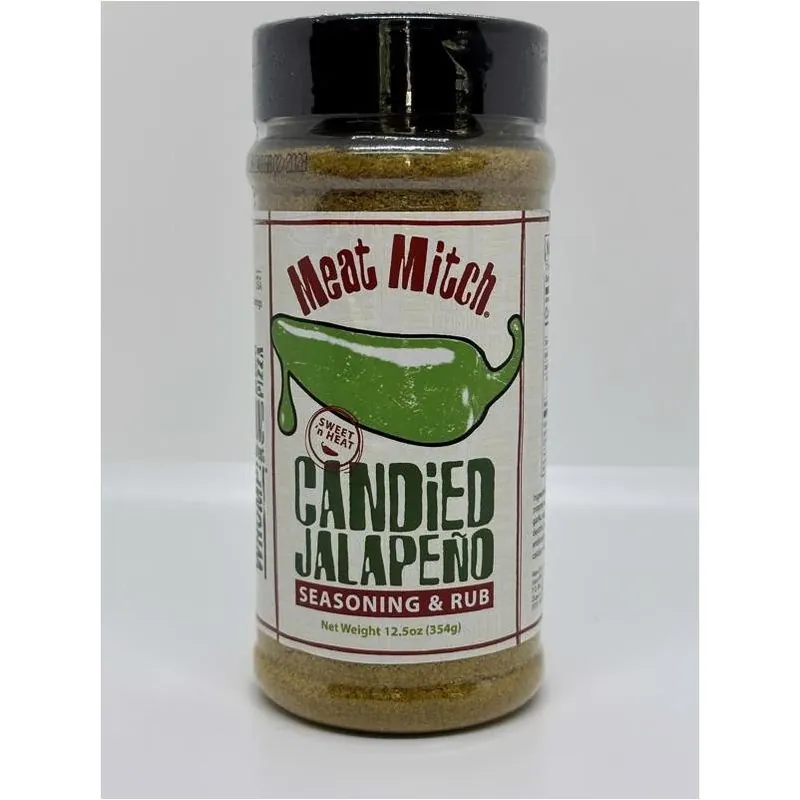 Meat Mitch Sweet‑Spice Candied Jalapeño BBQ Rub – 10 oz