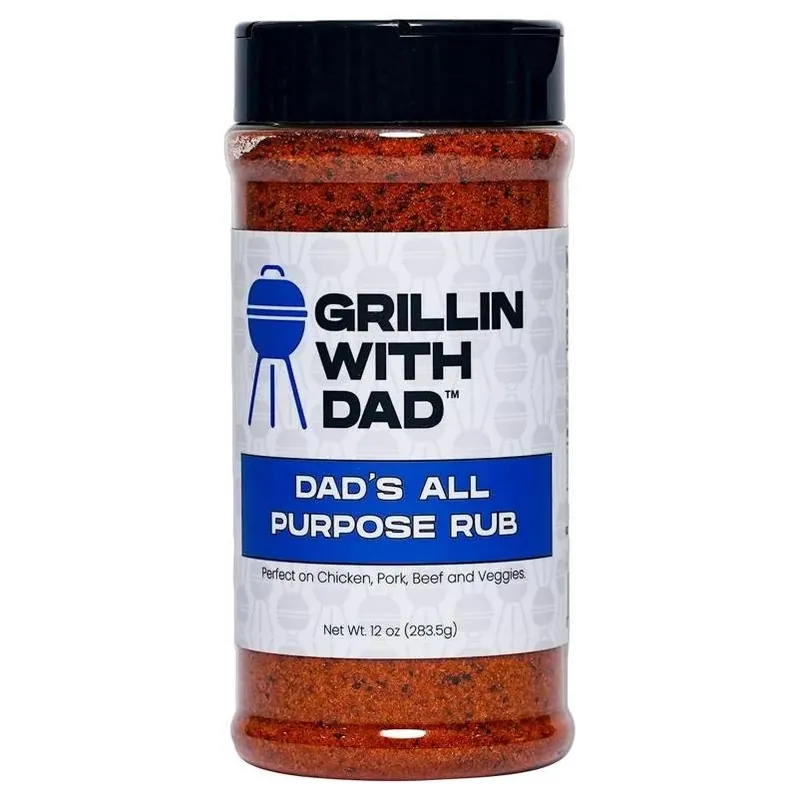 Grillin With Dad All‑Purpose BBQ Rub – 12 oz Seasoning